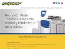 Tablet Screenshot of neografdigital.com